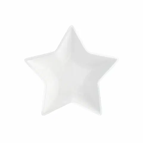 Misy a misky Altom Porcelánová miska Star, 26 x 24,5 x 7,5 cm, biela