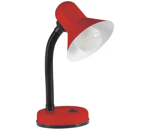 Lampy  Stolná lampa SMIESZEK 1xE27/40W/230V červená 