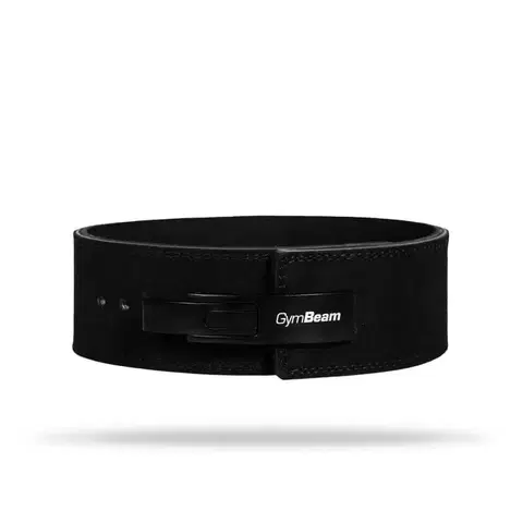 Opasky na cvičenie GymBeam Fitness opasok LEVER black  XL