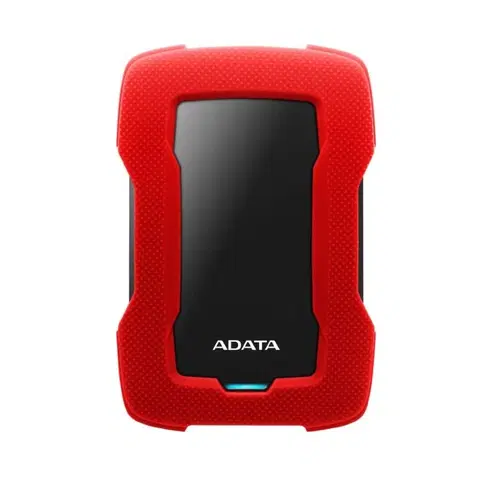 Pevné disky ADATA HDD HD330, 2 TB, USB 3.2 (AHD330-2TU31-CRD) externý pevný disk, červená