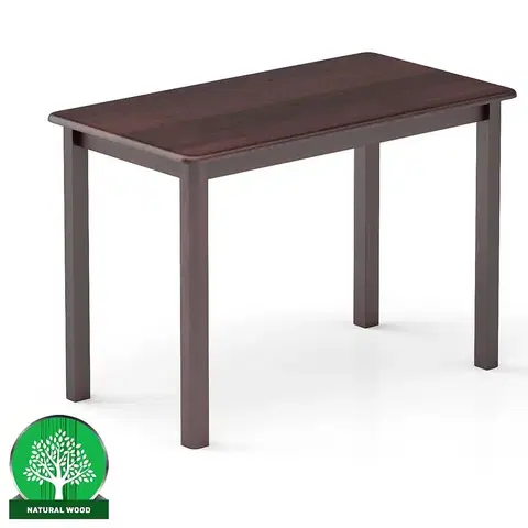 Borovicové stoly Stôl borovica ST104-110x75x60 orech