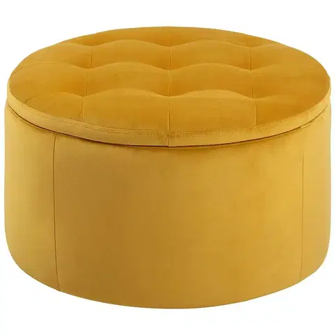 Plastové stoličky Taburetka yellow