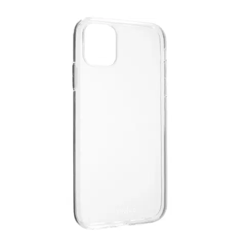 Puzdrá na mobilné telefóny Ultratenký gélový zadný kryt FIXED TPU Skin pre Apple iPhone X/XS, 0,6 mm, transparentná FIXTCS-230