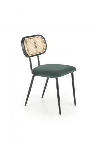 Jedálenské stoličky a kreslá Jedálenská stolička K503 Halmar Zelená