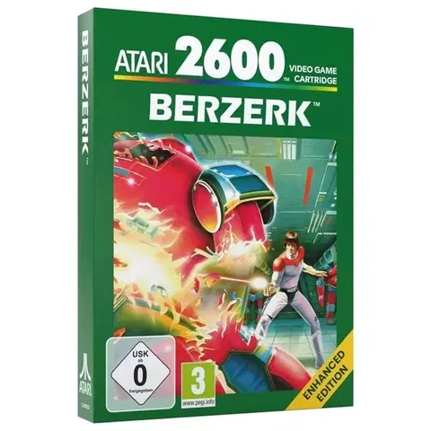 Príslušenstvo k herným konzolám ATARI 2600+ Berzerk Enhanced Edition 0008078