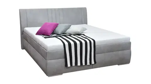 Postele IRAKLEA VKL čalúnená posteľ s úložným priestorom