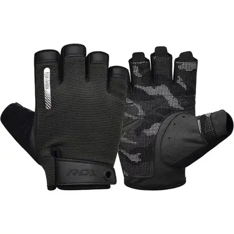 Rukavice na cvičenie RDX Sports Fitness rukavice T2 Black  M