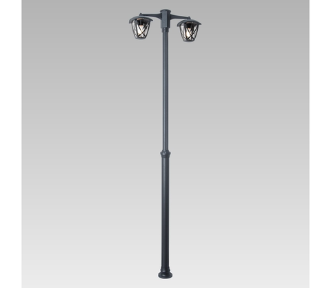 Záhradné lampy Prezent Prezent  - Vonkajšia lampa SPLIT 2xE27/60W/230V IP44 