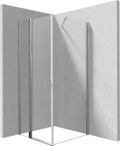Sprchovacie kúty DEANTE/S - Sprchovací kút pevná stena 100, výklopné dvere 80 KTSU042P+KTS_030P KERRIA/0345