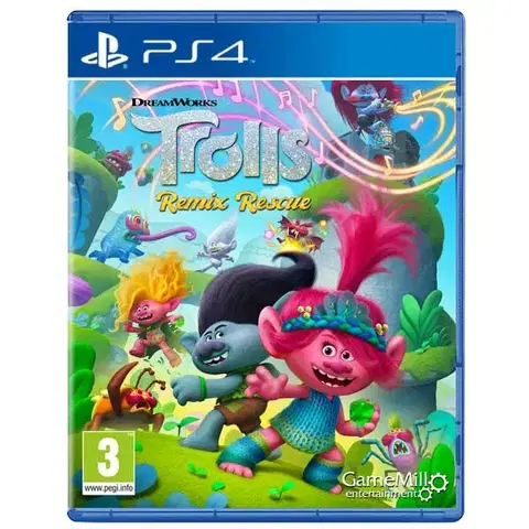 Hry na Playstation 4 DreamWorks: Trolls Remix Rescue PS4