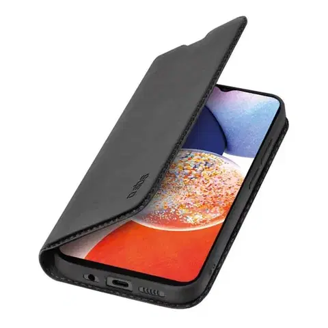 Puzdrá na mobilné telefóny Puzdro SBS Book Wallet Lite pre Samsung Galaxy A14 4G/A14 5G, čierne TEBKLITESAA144GK