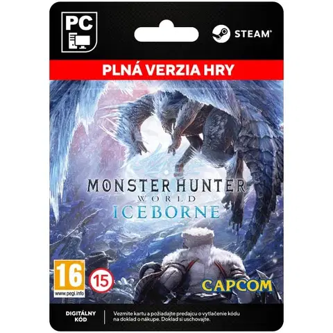 Hry na PC Monster Hunter World: Iceborne (Master Edition) [Steam]