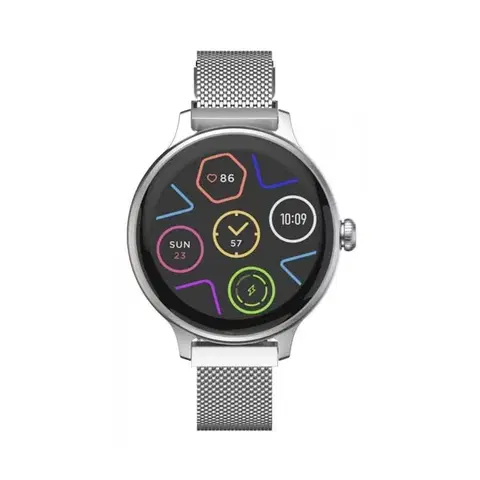 Inteligentné hodinky Carneo Hero mini HR+ strieborné 8588009299226