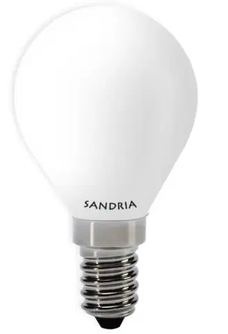 Žiarovky LED žiarovka Sandy LED  E14 S2182 4W OPAL teplá biela