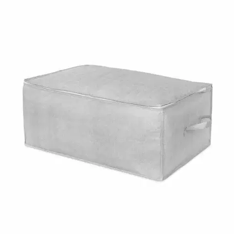 Úložné boxy Compactor Úložný box na perinu a textil Boston, 50 x 70 x 30 cm, sivá