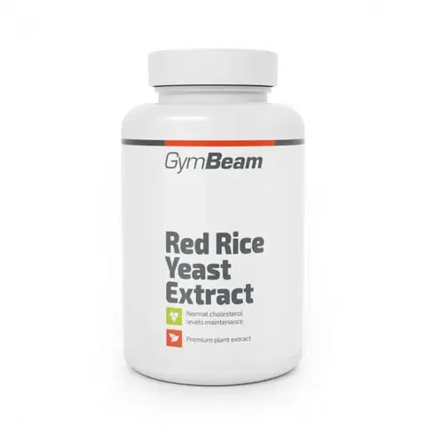Rastlinné doplnky GymBeam Extrakt z fermentovanej červenej ryže 90 kaps.