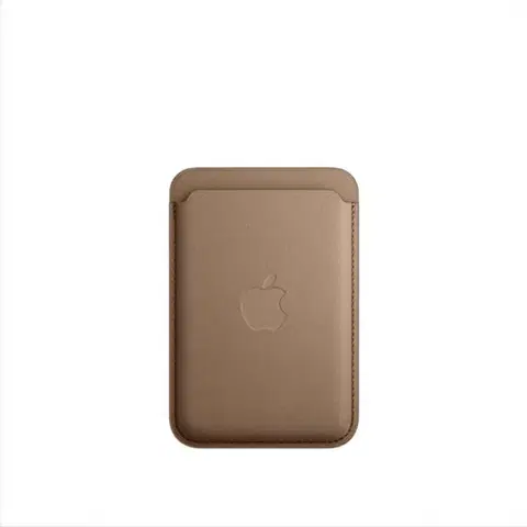 Puzdrá na mobilné telefóny Peňaženka FineWoven pre Apple iPhone s MagSafe, dymová MT243ZMA