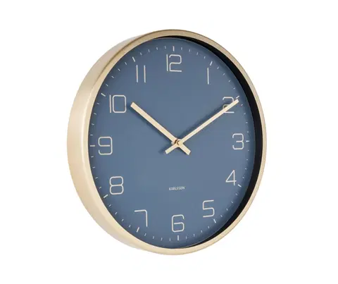 Hodiny Dizajnové nástenné hodiny 5720BL Karlsson 30cm