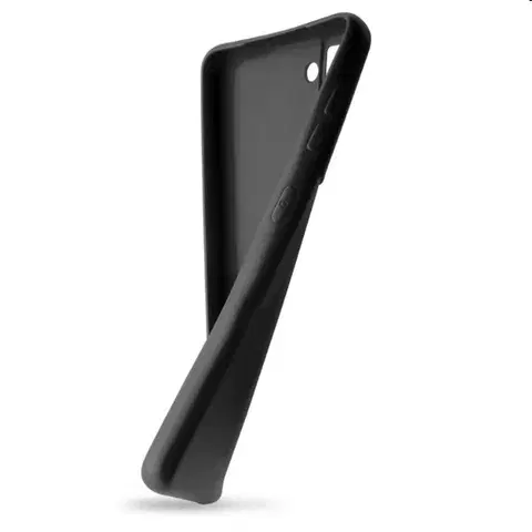 Puzdrá na mobilné telefóny Zadný pogumovaný kryt FIXED Story pre Samsung Galaxy S24 Ultra, čierna FIXST-1258-BK
