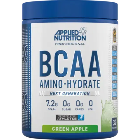 BCAA Applied Nutrition BCAA Amino hydrate 450 g zelené jablko