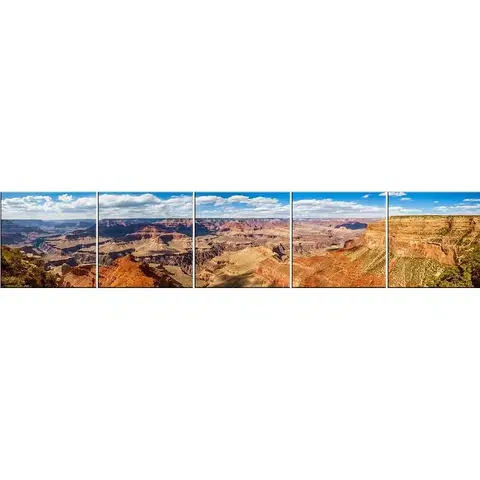 Dekoračné panely Sklenený panel 60/300 Desert-2 5-Elem