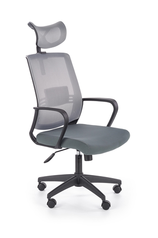 Kancelárske stoličky HALMAR Arsen kancelárske kreslo s podrúčkami sivá