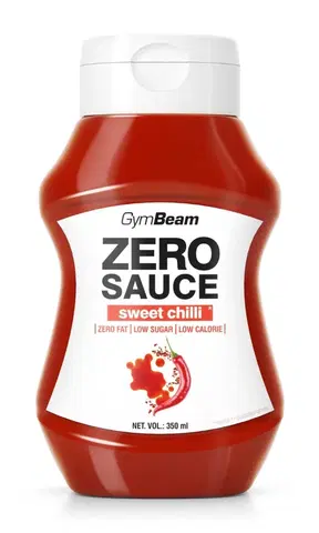 Zdravé potraviny ZERO Sweet Chilli Sauce - Gymbeam 350 ml.