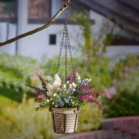 Kvetináče, hrantíky a dekorácie Závesný košík "Jeseň"