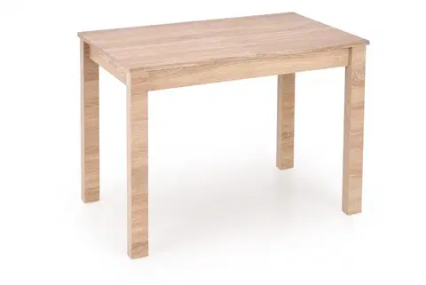 Jedálenské stoly Rozkladací jedálenský stôl GINO Halmar Dub sonoma