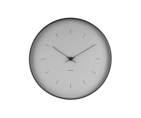 Hodiny Dizajnové nástenné hodiny 5708GY Karlsson 27cm