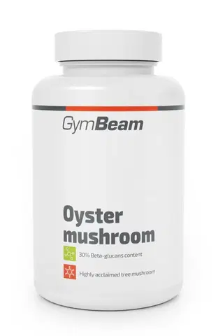 Antioxidanty Oyster Mushroom - GymBeam 90 kaps.