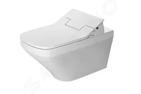 Kúpeľňa DURAVIT - DuraStyle Elektronický bidet SensoWash Slim s keramikou, Rimless, SoftClose, biela 631001002004300