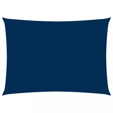 Stínící textilie Tieniaca plachta obdĺžniková 2x4 m oxfordská látka Dekorhome Modrá