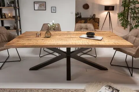 Jedálenské stoly Jedálenský stôl MORFEUS Dekorhome 200x100x78 cm
