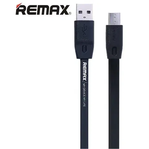 Dáta príslušenstvo Remax MicroUSB dátový kábel s podporou rýchlonabíjania, Black 8595642201271