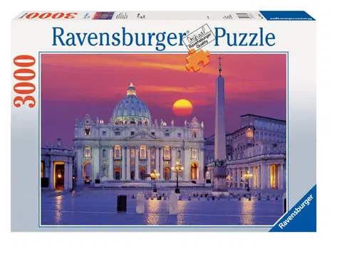 Hračky puzzle RAVENSBURGER - Katedrála svätého Petra - Rím 3000d