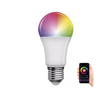 LED osvetlenie  LED RGB Stmievateľná žiarovka GoSmart A60 E27/9W/230V 2700-6500K Wi-Fi Tuya 
