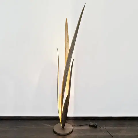 Stojacie lampy Holländer Palustre – ozdobná stojaca lampa