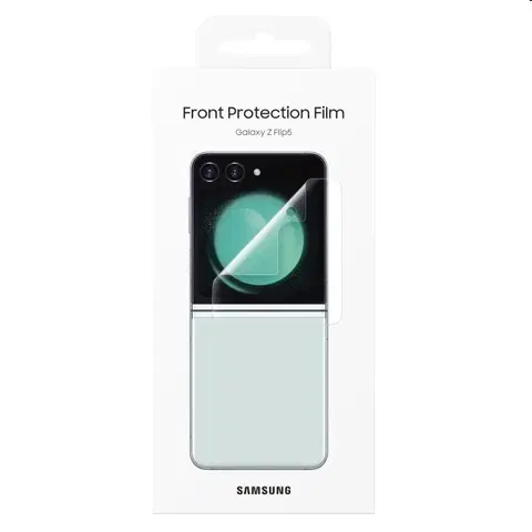 Ochranné fólie pre mobilné telefóny Originálna fólia pre Samsung Galaxy Z Flip5 (2ks) EF-UF731CTEGWW