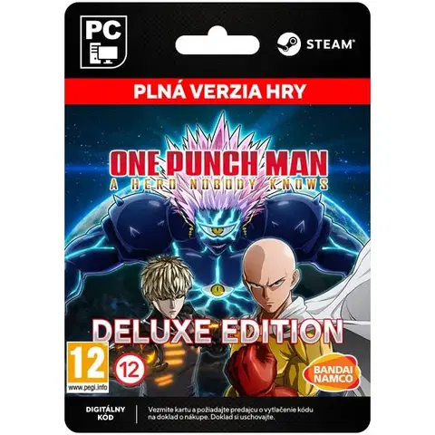 Hry na PC One Punch Man: A Hero Nobody Knows (Deluxe Edition) [Steam]