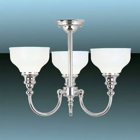 Stropné svietidlá Elstead Kúpeľňové stropné svietidlo Cheadle, 3 zdroje