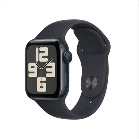 Inteligentné hodinky Apple Watch SE GPS 40mm polnočná , hliníkové puzdro so športovým remienkom polnočná - ML MR9Y3QCA