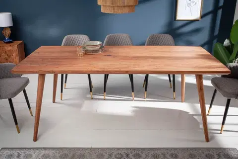 Jedálenské stoly Jedálenský stôl KLEOPATRA Dekorhome 160x90x75 cm