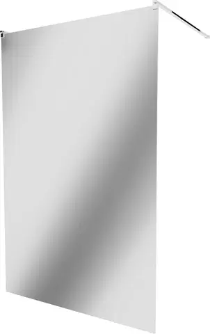Sprchové dvere MEXEN/S - KIOTO samostatne stojaca sprchová zástena 100 x 200 cm, zrkadlové, chróm 800-100-002-01-50