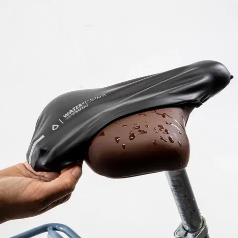 bicykle Poťah na sedlo vodoodolný XL čierny