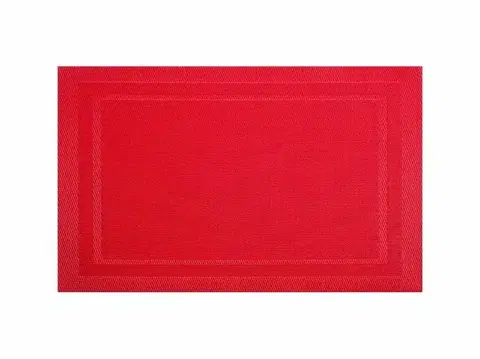 Obrusy Kinekus Prestieranie na stôl, 30x45 cm červené, PVC