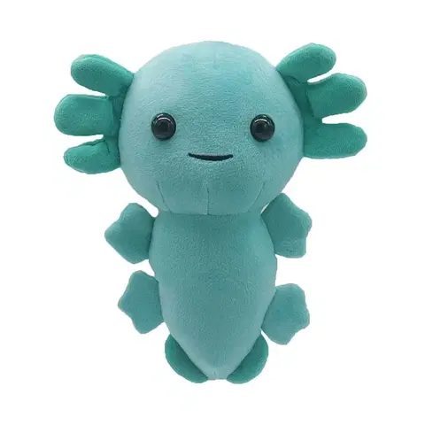 Plyšové hračky COZY NOXXIEZ - Axolotl zelený - plyšový vodný dráčik 21 cm