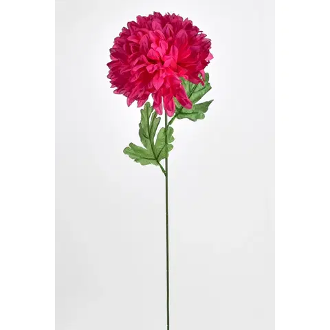 Kvety Umelá kvetina Chryzantéma 50 cm, červená