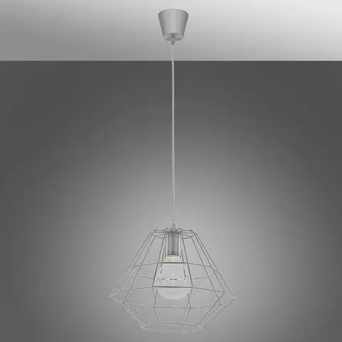 Moderné lampy do obývačky Luster Diamond 2001 Gray LW1