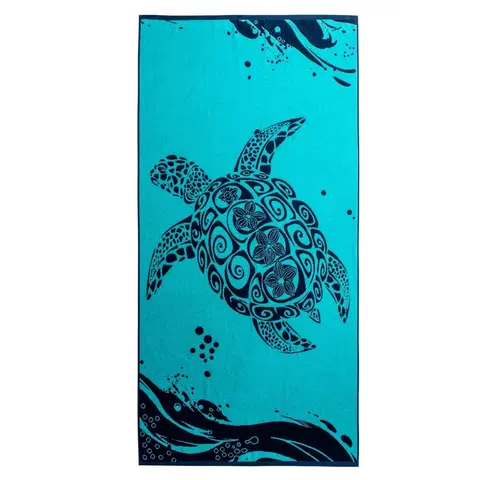 Doplnky do spálne DecoKing Plážová osuška Turtle, 90 x 180 cm